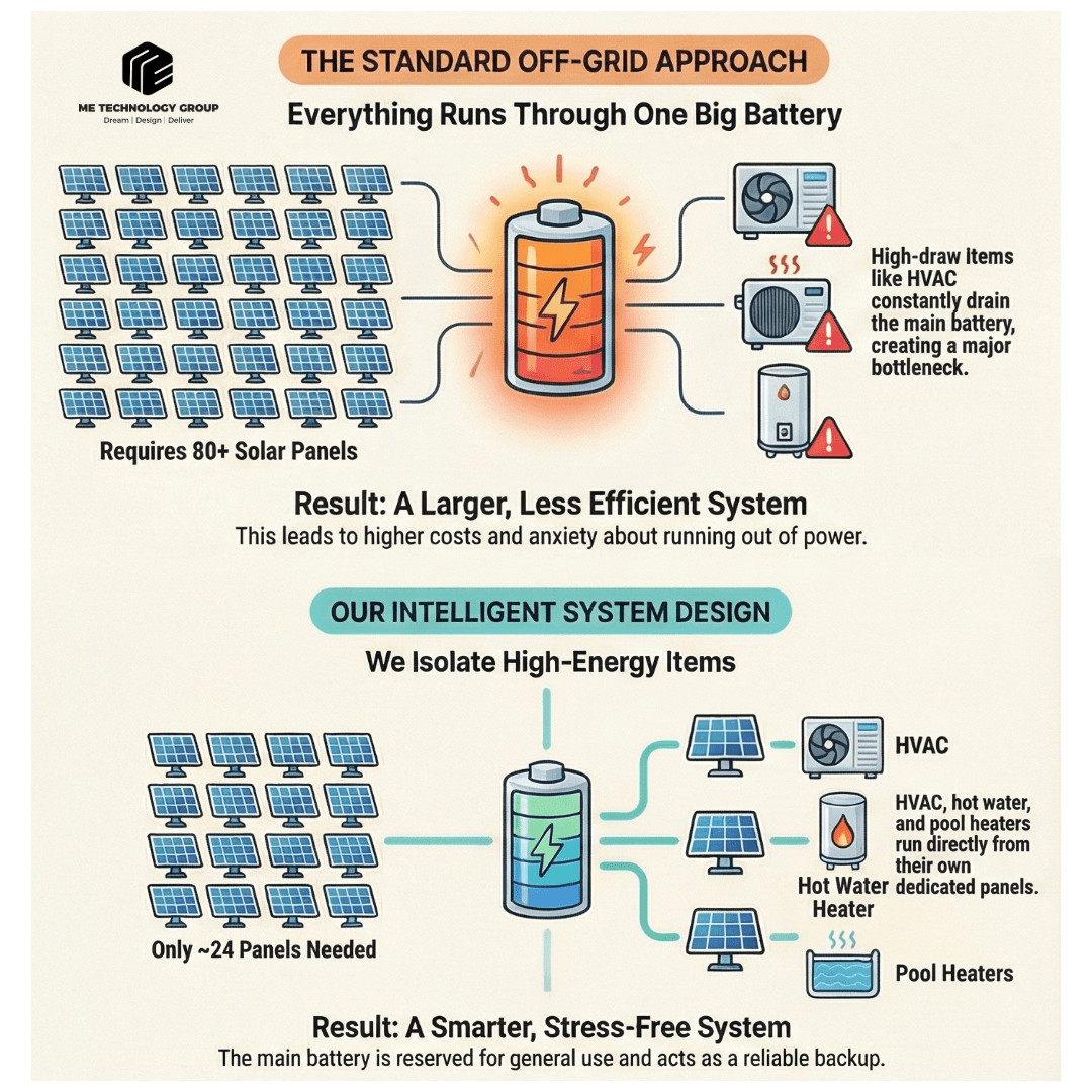Standard vs ME Tech System Comparison